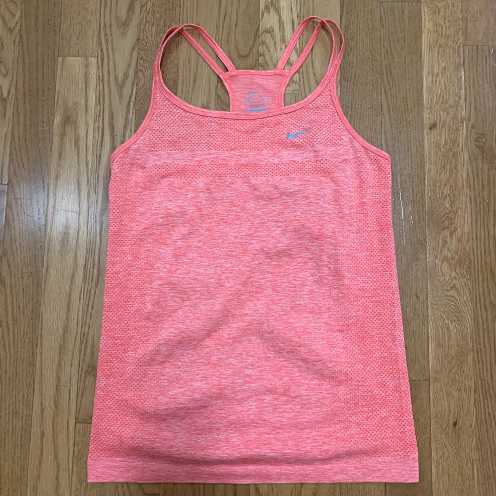 Red Nike tank top